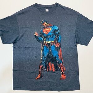 DC Comics Superman Tee - Charcoal